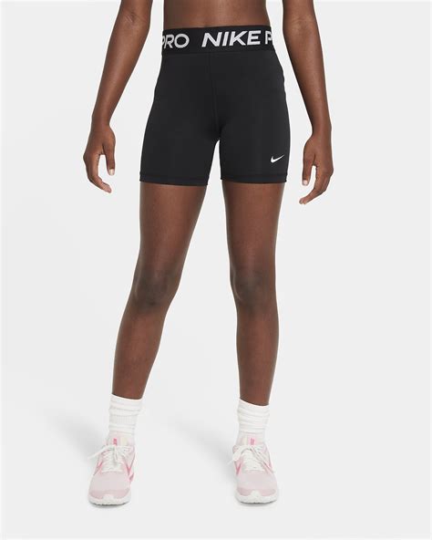 nike pro older kids shorts